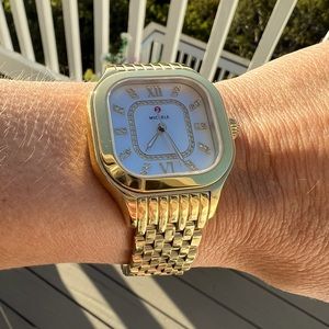 Michele Meggie Watch diamond dial watch